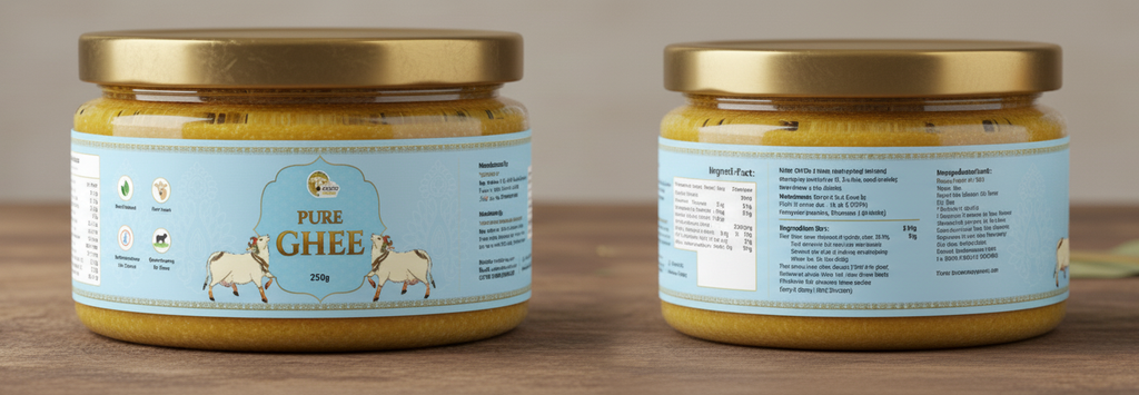 Gir cow A2 ghee with bilona process